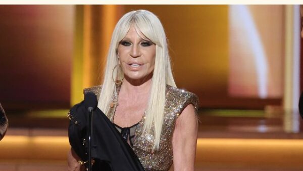 Donatella Versace young