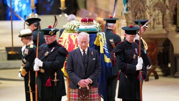 King Charles and siblings hold silent vigil to late mother, Queen Elizabeth