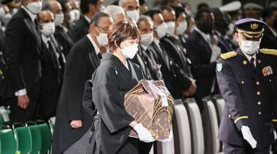 Japan PM Shinzo Abe’s funeral Live Updates: State ceremony starts as Abe’s widow arrives; PM Modi in Tokyo, met with PM Kishida