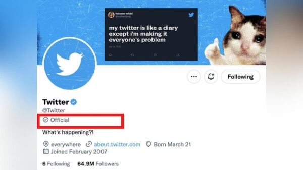 Twitter rolled out official tag for some accounts, then Elon Musk killed it within hours