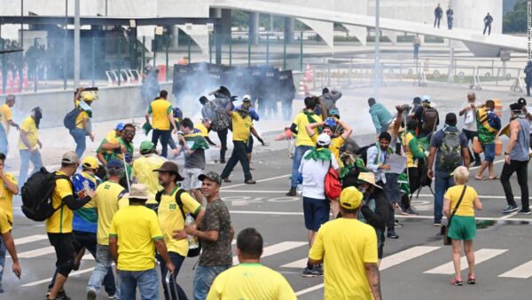 Hundreds of supporters of Brazil`s far-proper ex-president Jair Bolsonaro broke via police barricades and stormed into Congress, the presidential palace and the Supreme Court Sunday, in what President Luiz Inacio Lula da Silva condemned as a "fascist" assault. Bolsonaro answered to the raids through condemning the "pillaging and invasions" on the National Congress, Presidential palace. A sea of protesters dressed withinside the inexperienced and yellow of the flag flooded into the seat of energy in Brasilia, invading the ground of Congress, trashing the Supreme Court headquarters and hiking the ramp to the Planalto presidential palace. The surprising pictures recalled the January 6, 2021 invasion of the United States Capitol constructing through supporters of then-president Donald Trump, a Bolsonaro ally. Lula, who become withinside the southeastern metropolis of Araraquara touring a location hit through excessive floods, signed a decree maintaining a federal intervention in Brasilia, giving his authorities unique powers to repair regulation and order withinside the capital. "These fascist lovers have executed some thing by no means earlier than visible on this country's history," stated the veteran leftist, 77, who took workplace every week in the past after beating Bolsonaro in Brazil's bitterly divisive October elections. "We will discover who those vandals are, and they may be delivered down with the entire pressure of the regulation," he added. Hardline Bolsonaro supporters were protesting out of doors navy bases in Brazil calling for a navy intervention to forestall Lula from taking energy considering that he narrowly defeated Bolsonaro withinside the October 30 runoff election. Crowds of protesters scaled to the roof of the enduring Congress constructing Sunday to unfurl a banner with an attraction to the navy: "INTERVENTION." Social media pictures confirmed rioters breaking doorways and home windows to go into the Congress constructing, then streaming inner en masse, trashing lawmakers' places of work and the usage of the sloped speaker's dais at the ground of the legislature as a slide as they shouted insults directed on the absent lawmakers. One video confirmed a crowd out of doors pulling a policeman from his horse and beating him to the floor. Police, who had installed a protection cordon round Brasilia's Three Powers Square, domestic to the traditional modernist homes of the National Congress, the Planalto and the Supreme Court, fired tear fueloline in a bid to disperse the rioters -- to begin with to no avail. After failing to repel the invasion, protection forces used rebel police on horseback and tear-fueloline bombs fired from helicopters to attempt to disperse the protesters. But the scenes of chaos persisted into the early evening, with massive crowds nonetheless amassed on the 3 homes. A journalists' union stated as a minimum 5 journalists have been attacked, along with an AFP photographer who become overwhelmed through protesters and had his gadget stolen. 'Fraudulent election' Protester Sarah Lima advised AFP they have been stressful a overview of the "fraudulent election." Lula narrowly gained the runoff through a rating of 50.nine percentage to 49.1 percentage. Bolsonaro, who left for the United States nation of Florida at the second-to-remaining day of his term, has alleged he's the sufferer of a conspiracy towards him through Brazil's courts and electoral authorities. "We want to reestablish order after this fraudulent election," stated Lima, a 27-year-antique manufacturing engineer sporting the yellow jersey of the Brazilian countrywide soccer team -- a image Bolsonaro backers have claimed as their own -- and protesting together along with her younger dual daughters. "I'm right here for history, for my daughters," she stated. Newly-hooked up Justice and Public Security Minister Flavio Dino known as the invasion "an absurd try to impose (the protesters') will through pressure." "It will now no longer prevail," he wrote on Twitter. "The (Brasilia) federal district authorities is sending reinforcements and the forces at the floor are performing at this time." Senate president Rodrigo Pacheco tweeted he "vehemently rejects this anti-democratic protest, which need to be punished with the entire pressure of the regulation." There become speedy worldwide condemnation of the protesters. The US stated it "condemns any effort" to undermine democracy in Brazil, whilst National Security Adviser Jake Sullivan stated President Joe Biden become "following the scenario closely." European Council President Charles Michel tweeted his "absolute condemnation," French President Emmanuel Macron known as for appreciate of Brazil's establishments and despatched Lula "France's unwavering support," as a raft of Latin American leaders joined in. Chilean President Gabriel Boric known as the riots a "cowardly and vile assault on democracy," Colombia's Gustavo Petro tweeted that "Fascism has determined to strike a blow," and Mexican Foreign Minister Marcelo Ebrard voiced the country's "complete support" for Lula.