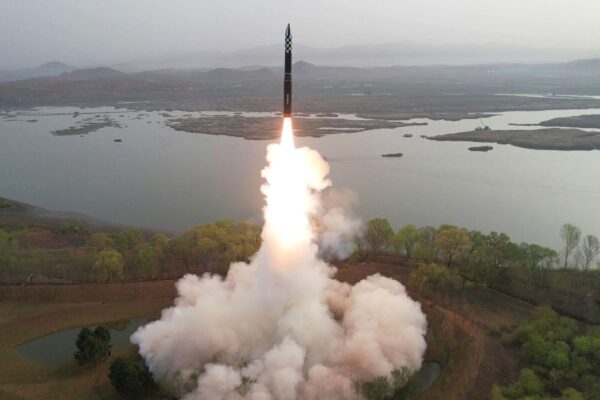 North Korea tests new solid-fuel ICBM with a warning